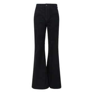 Nili Lotan High Waist Flared Trousers With Textured Fabric - NWT
